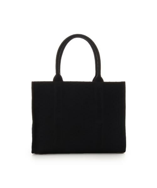 ジャガード トートバッグ・Black ジャカードトートバッグ ロクシー（トートバッグ） | one