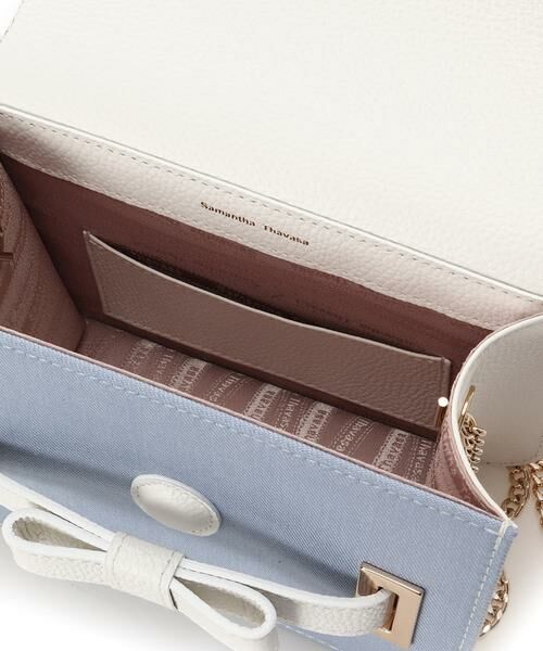 Samantha Thavasa / サマンサタバサ ショルダーバッグ | デニム調エムシュシュⅢ ショルダーバッグ 小サイズ | 詳細4