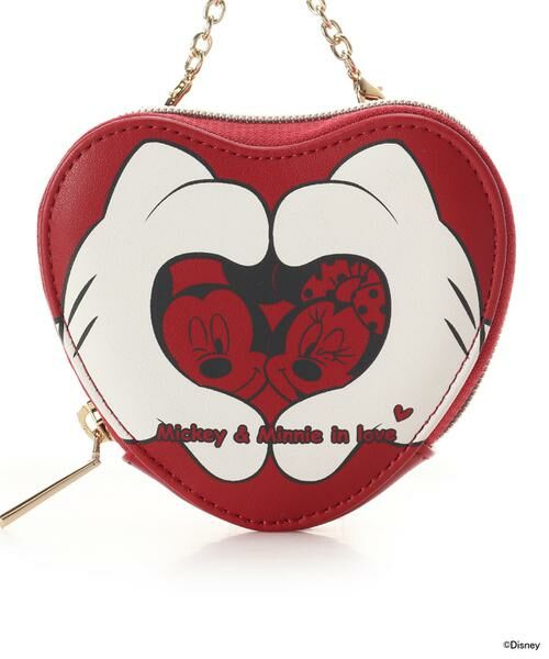 Samantha Thavasa / サマンサタバサ ポーチ | 「ミッキーマウス」＆「ミニーマウス」コレクション ハートポーチチャーム | 詳細5