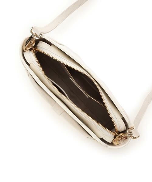 Samantha Thavasa / サマンサタバサ ショルダーバッグ | バイカラーリボンモチーフ スプリットレザーショルダーバッグ | 詳細3