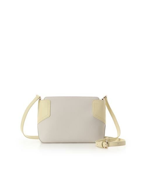 Samantha Thavasa / サマンサタバサ ショルダーバッグ | バイカラーリボンモチーフ スプリットレザーショルダーバッグ | 詳細8