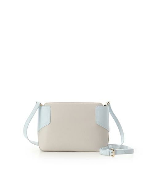 Samantha Thavasa / サマンサタバサ ショルダーバッグ | バイカラーリボンモチーフ スプリットレザーショルダーバッグ | 詳細14