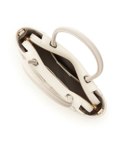 Samantha Thavasa / サマンサタバサ ハンドバッグ | バイカラーリボンモチーフ スプリットレザーハンドバッグ | 詳細5