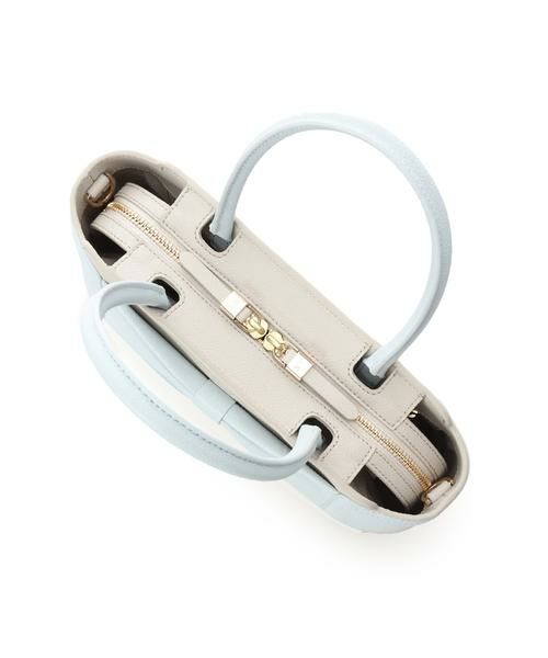 Samantha Thavasa / サマンサタバサ ハンドバッグ | バイカラーリボンモチーフ スプリットレザーハンドバッグ | 詳細18