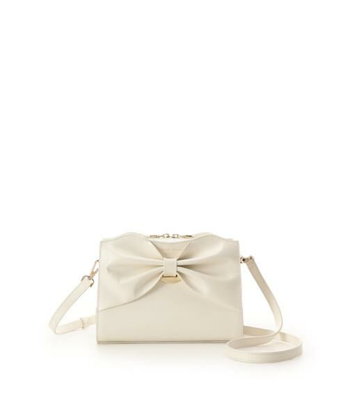 Samantha Thavasa / サマンサタバサ ショルダーバッグ | ドレープリボンレザーショルダーバッグ | 詳細7