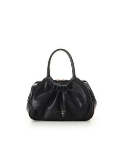 Samantha Thavasa / サマンサタバサ ハンドバッグ | ギャザーデザインハンドバッグ