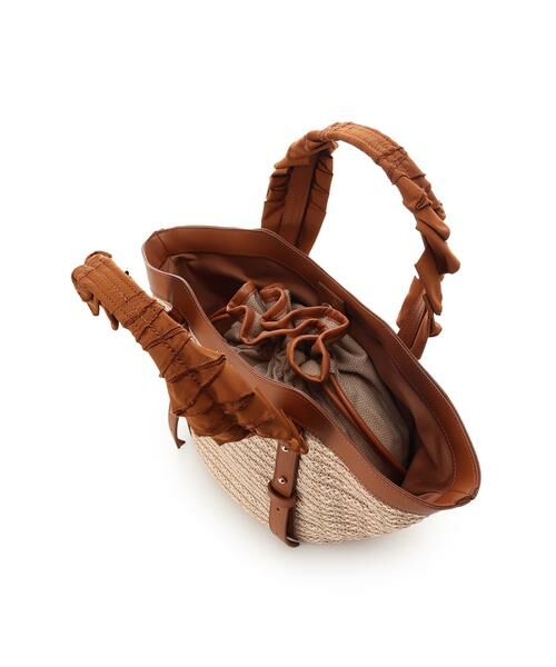 Samantha Thavasa / サマンサタバサ ハンドバッグ | 巾着付きフリルハンドルカゴバッグ | 詳細10