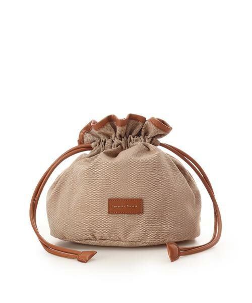 Samantha Thavasa / サマンサタバサ ハンドバッグ | 巾着付きフリルハンドルカゴバッグ | 詳細12