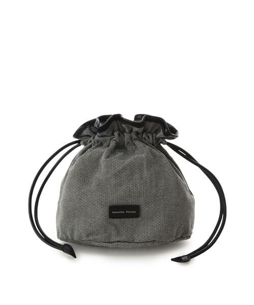 Samantha Thavasa / サマンサタバサ ハンドバッグ | 巾着付きフリルハンドルカゴバッグ | 詳細27