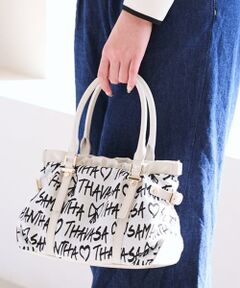 Samantha Thavasa / サマンサタバサ ハンドバッグ | スクリッタ柄 サマンサ ルプリュ・ミニョン ハンドバッグ[Revival Collection]