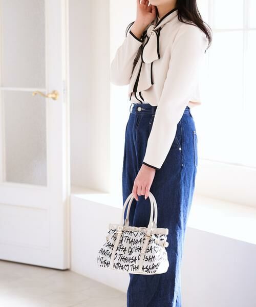 Samantha Thavasa / サマンサタバサ ハンドバッグ | スクリッタ柄 サマンサ ルプリュ・ミニョン ハンドバッグ[Revival Collection] | 詳細14