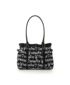 Samantha Thavasa / サマンサタバサ トートバッグ | スクリッタ柄 サマンサ ルプリュ・ミニョン トートバッグ[Revival Collection]