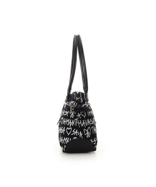 Samantha Thavasa / サマンサタバサ トートバッグ | スクリッタ柄 サマンサ ルプリュ・ミニョン トートバッグ[Revival Collection] | 詳細1