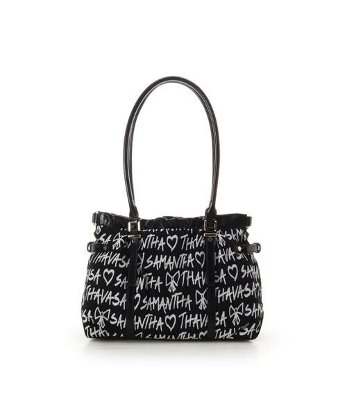 Samantha Thavasa / サマンサタバサ トートバッグ | スクリッタ柄 サマンサ ルプリュ・ミニョン トートバッグ[Revival Collection] | 詳細2