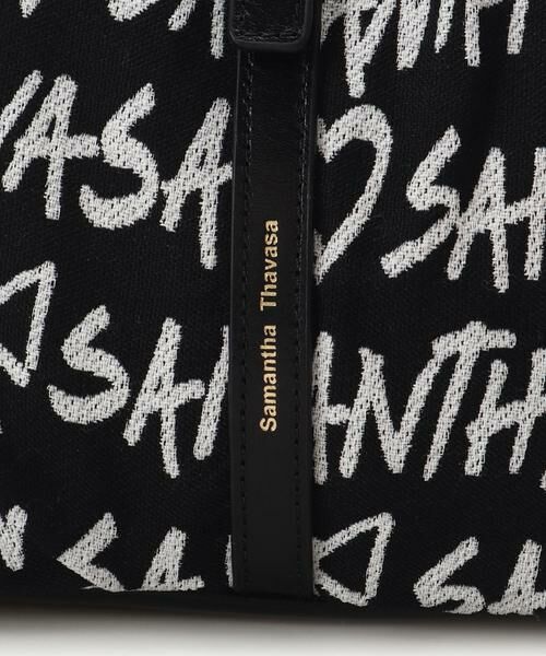 Samantha Thavasa / サマンサタバサ トートバッグ | スクリッタ柄 サマンサ ルプリュ・ミニョン トートバッグ[Revival Collection] | 詳細5