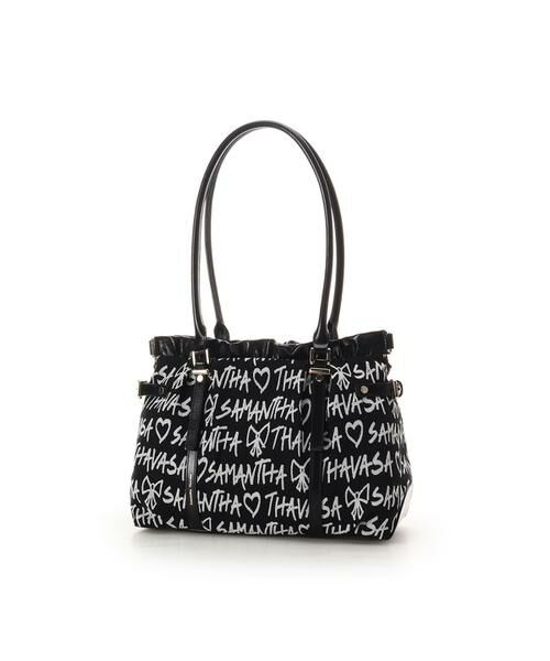 Samantha Thavasa / サマンサタバサ トートバッグ | スクリッタ柄 サマンサ ルプリュ・ミニョン トートバッグ[Revival Collection] | 詳細6