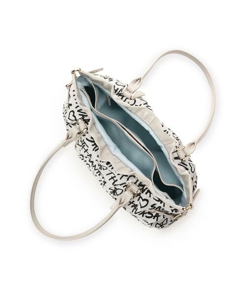 Samantha Thavasa / サマンサタバサ トートバッグ | スクリッタ柄 サマンサ ルプリュ・ミニョン トートバッグ[Revival Collection] | 詳細9