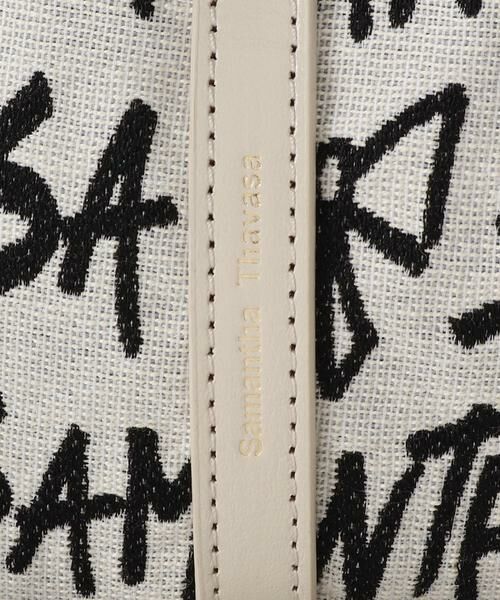 Samantha Thavasa / サマンサタバサ トートバッグ | スクリッタ柄 サマンサ ルプリュ・ミニョン トートバッグ[Revival Collection] | 詳細11