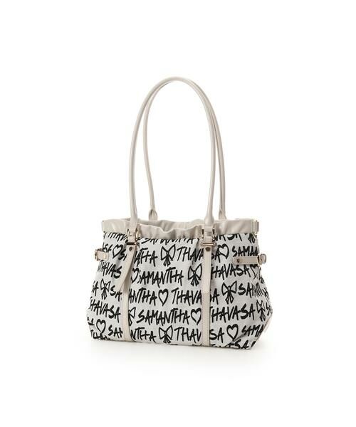 Samantha Thavasa / サマンサタバサ トートバッグ | スクリッタ柄 サマンサ ルプリュ・ミニョン トートバッグ[Revival Collection] | 詳細12