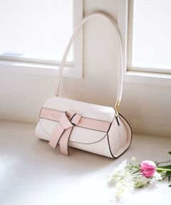 Samantha Thavasa / サマンサタバサ ハンドバッグ | リボンベルト ワンハンドルバッグ