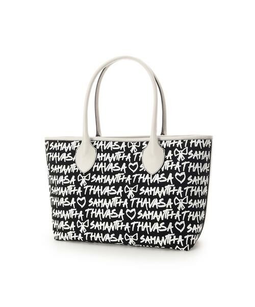 Samantha Thavasa / サマンサタバサ トートバッグ | スクリッタ柄キャンバストート[Revival Collection] | 詳細6
