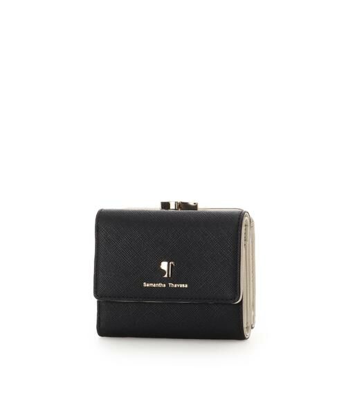 Samantha Thavasa / サマンサタバサ 財布・コインケース・マネークリップ | [Newカラー]Pomme d'espoir ポムディスポワール バイカラー三つ折り口金財布 | 詳細1