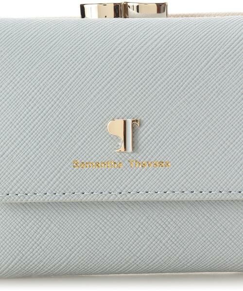 Samantha Thavasa / サマンサタバサ 財布・コインケース・マネークリップ | [Newカラー]Pomme d'espoir ポムディスポワール バイカラー三つ折り口金財布 | 詳細24