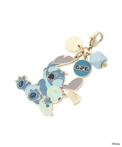 Samantha Thavasa / サマンサタバサ チャーム | 「スティッチ」&「エンジェル」コレクション ファスナーチャーム（スティッチ＆スクランプ）