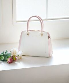 Samantha Thavasa / サマンサタバサ ハンドバッグ | 新アベクトワ バイカラー ハンドバッグ