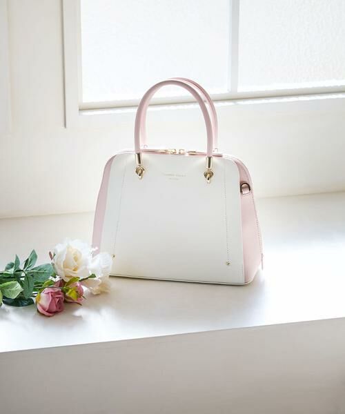 Samantha Thavasa / サマンサタバサ ハンドバッグ | 新アベクトワ バイカラー ハンドバッグ | 詳細14