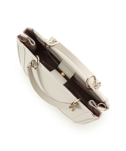 Samantha Thavasa / サマンサタバサ ハンドバッグ | スクエアフォルムリング金具ハンドバッグ | 詳細17