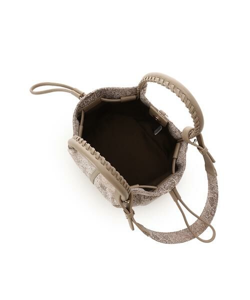 Samantha Thavasa / サマンサタバサ ショルダーバッグ | エキゾチックモチーフジャガード巾着バッグ | 詳細3