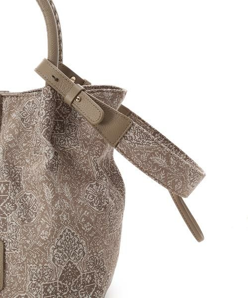 Samantha Thavasa / サマンサタバサ ショルダーバッグ | エキゾチックモチーフジャガード巾着バッグ | 詳細5