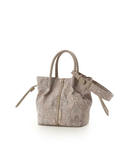 Samantha Thavasa / サマンサタバサ ショルダーバッグ | エキゾチックモチーフジャガード巾着バッグ | 詳細6