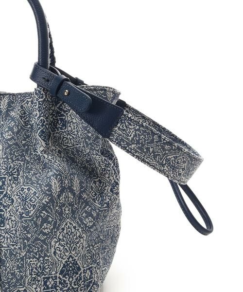 Samantha Thavasa / サマンサタバサ ショルダーバッグ | エキゾチックモチーフジャガード巾着バッグ | 詳細12