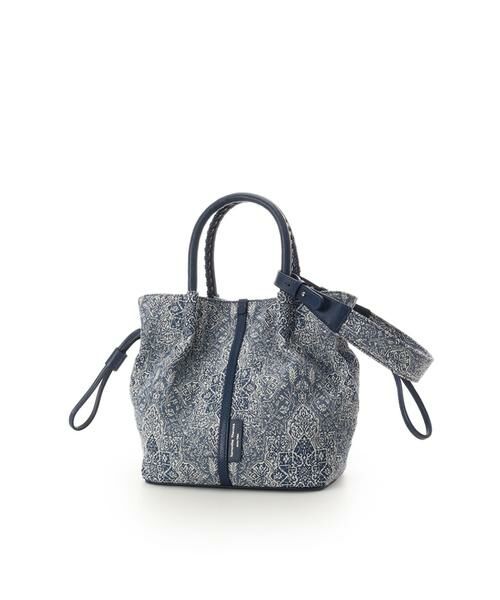 Samantha Thavasa / サマンサタバサ ショルダーバッグ | エキゾチックモチーフジャガード巾着バッグ | 詳細13