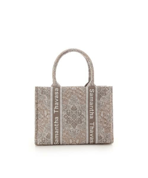 Samantha Thavasa / サマンサタバサ ハンドバッグ | エキゾチックモチーフジャガードハンドバッグ | 詳細3
