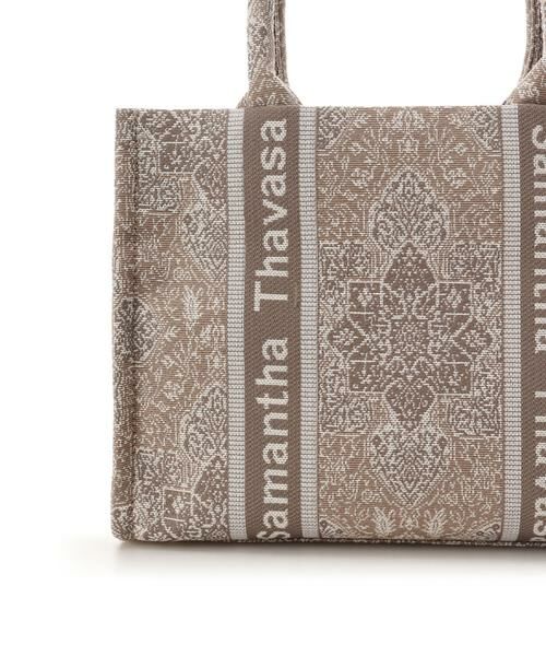 Samantha Thavasa / サマンサタバサ ハンドバッグ | エキゾチックモチーフジャガードハンドバッグ | 詳細6