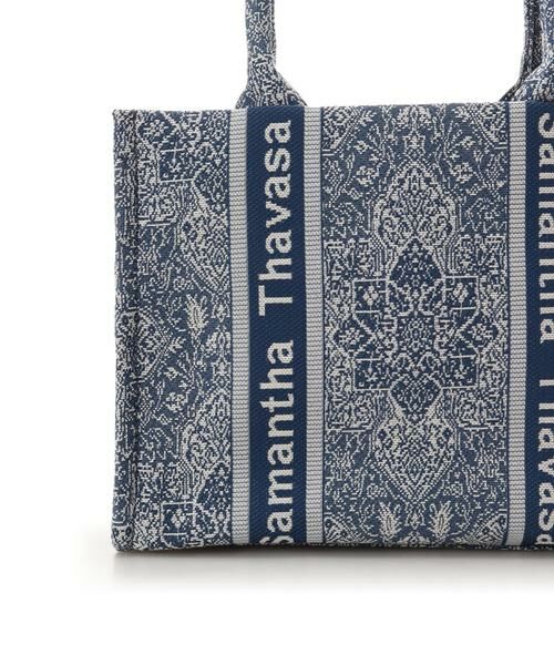 Samantha Thavasa / サマンサタバサ ハンドバッグ | エキゾチックモチーフジャガードハンドバッグ | 詳細13