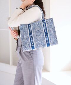 Samantha Thavasa / サマンサタバサ トートバッグ | エキゾチックモチーフジャガードトートバッグ