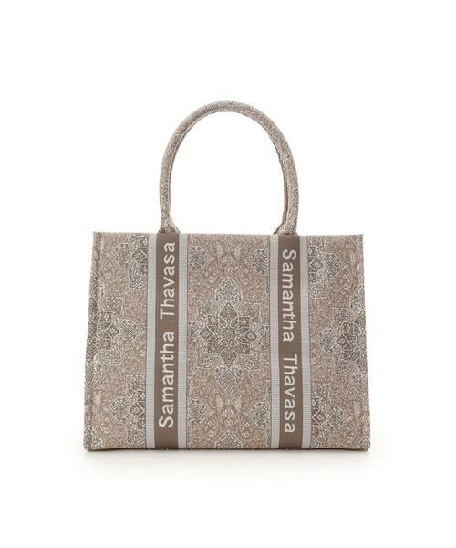 Samantha Thavasa / サマンサタバサ トートバッグ | エキゾチックモチーフジャガードトートバッグ | 詳細2