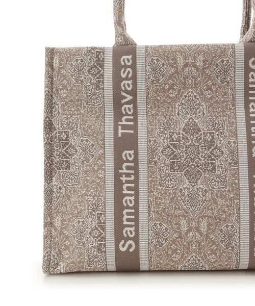 Samantha Thavasa / サマンサタバサ トートバッグ | エキゾチックモチーフジャガードトートバッグ | 詳細5