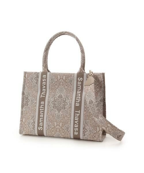 Samantha Thavasa / サマンサタバサ トートバッグ | エキゾチックモチーフジャガードトートバッグ | 詳細6