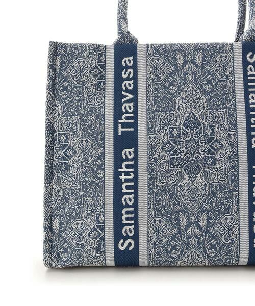 Samantha Thavasa / サマンサタバサ トートバッグ | エキゾチックモチーフジャガードトートバッグ | 詳細12
