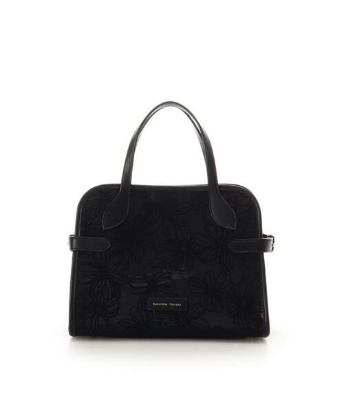 Samantha Thavasa / サマンサタバサ ハンドバッグ | フラワーチュールハンドバッグ 小サイズ（ブラック）