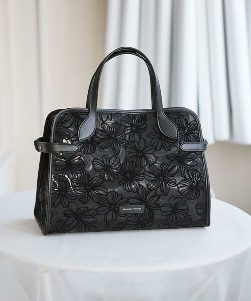 Samantha Thavasa / サマンサタバサ ハンドバッグ | フラワーチュールハンドバッグ 大サイズ | 詳細8