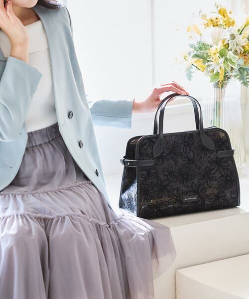 Samantha Thavasa / サマンサタバサ ハンドバッグ | フラワーチュールハンドバッグ 大サイズ | 詳細9