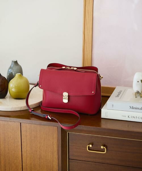 Samantha Thavasa / サマンサタバサ ショルダーバッグ | かぶせポケット合皮ショルダーバッグ | 詳細20