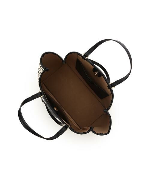 Samantha Thavasa / サマンサタバサ トートバッグ | スクリッタ柄キャンバスデザイン合皮トートバッグ[Revival Collection] | 詳細4