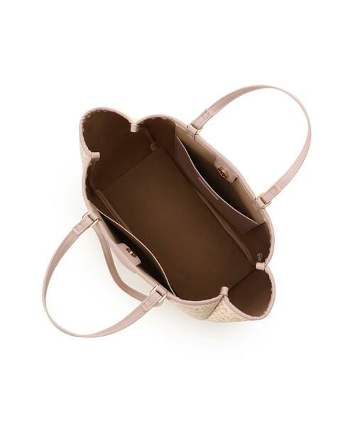 Samantha Thavasa / サマンサタバサ トートバッグ | スクリッタ柄キャンバスデザイン合皮トートバッグ[Revival Collection] | 詳細10